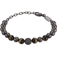 Bracciale Breil Uomo B Fence in Acciaio Occhio di tigre TJ3143 - TJ3143